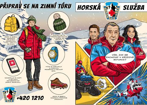 Komiks Horské služby, strana 1